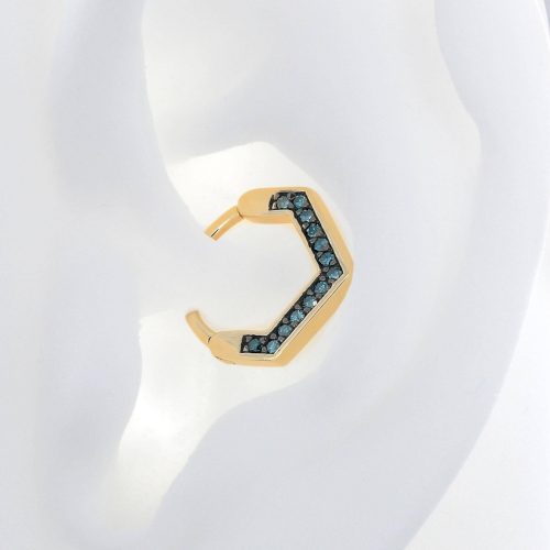 ela blue diamond ear 16g yellow gold shiva jewelry piercing septum earring daith cartilage hoop hinge clicker irispiercingstudio 7573