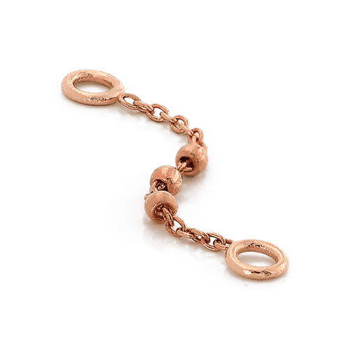 rose gold 2628 2629 Trio Bead Lynx Chain nostril ear cartilage conch body jewerly chain charms slips Pupil Hall IRIS PIERCING STUDIO