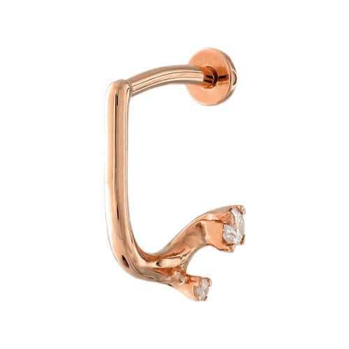 rose gold meet me halfway 18g 5 16 4742Pupil Hall body jewelry septum cartilage art style fashion diamond IRIS Piercing Studios